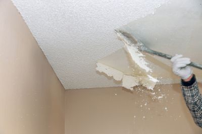 Popcorn Ceiling Smoothing